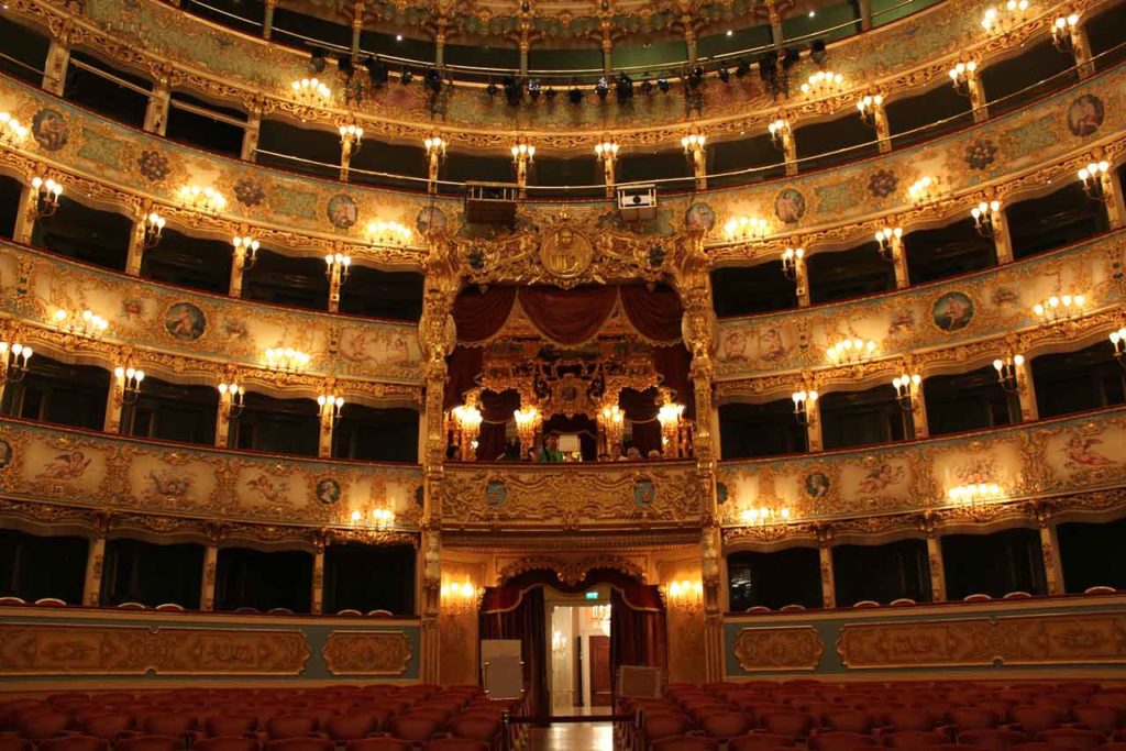 Una visita a la ópera de Venecia - La Fenice