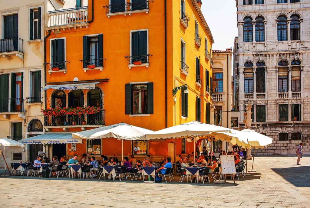 ¿Cuánto cuestan los restaurantes de Venecia?