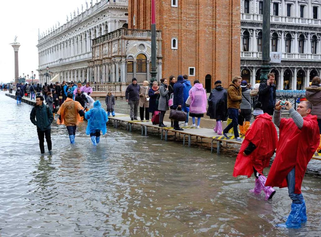 Venecia y las inundaciones