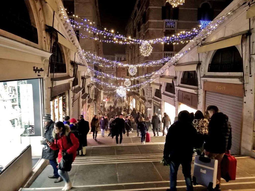 Venecia entre Navidad y Año Nuevo