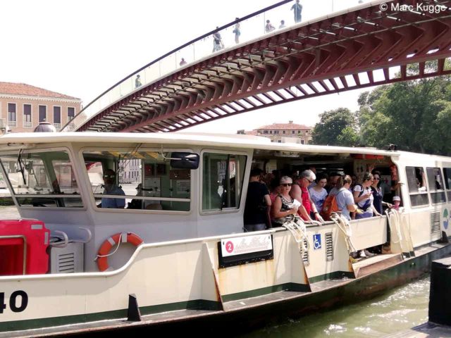 Transporte público en Venecia