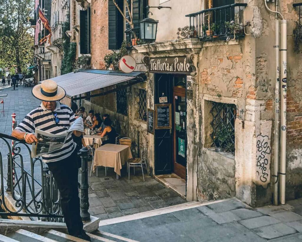 Consejos generales sobre restaurantes en Venecia