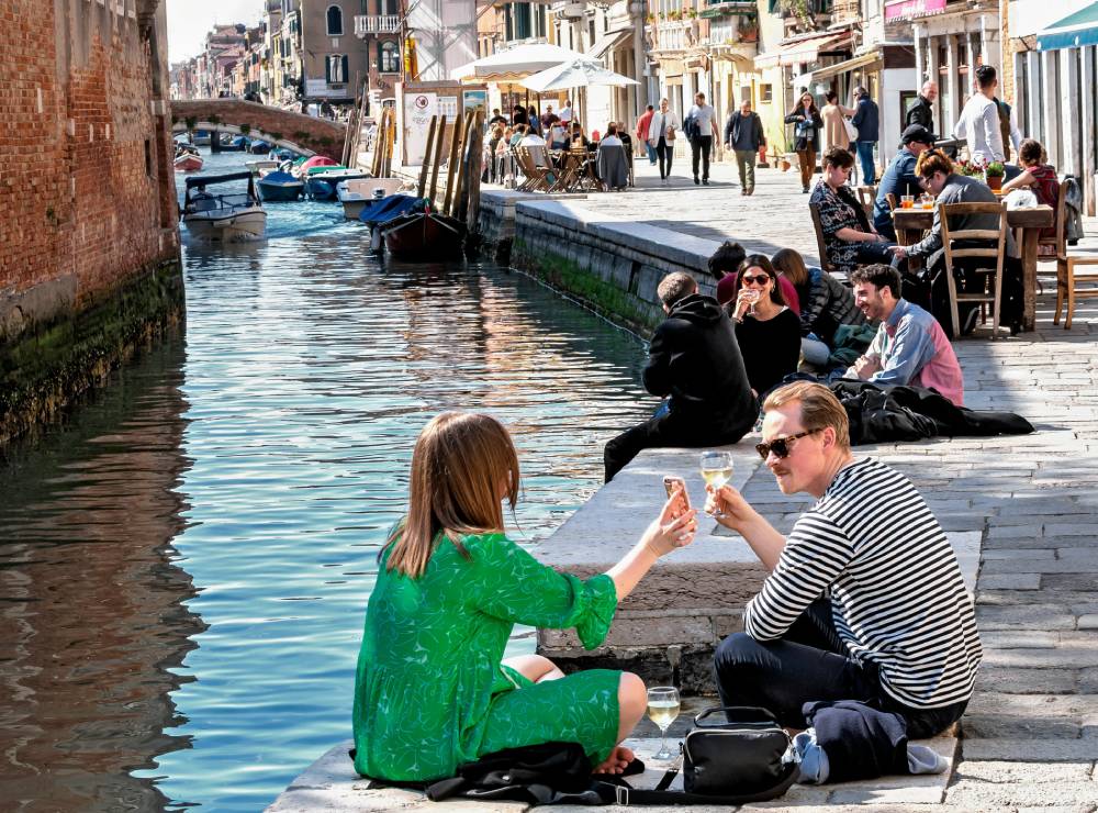 Fotografía del estilo de vida veneciano